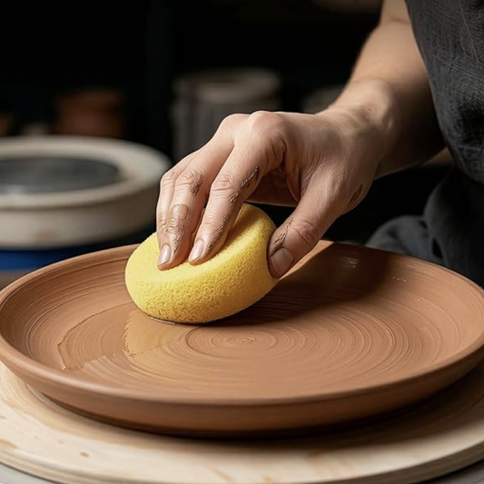 Synthetic Potter's Sponges - 2/pk