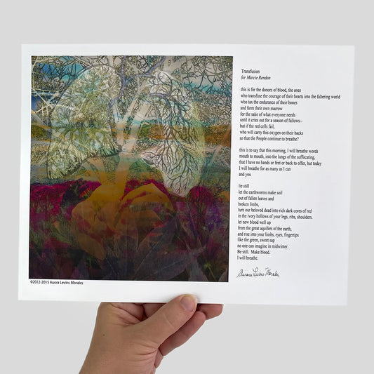 "Transfusion" by Aurora Levins Morales • Benefitting Stand with Minnesota