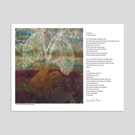 "Transfusion" by Aurora Levins Morales • Benefitting Stand with Minnesota