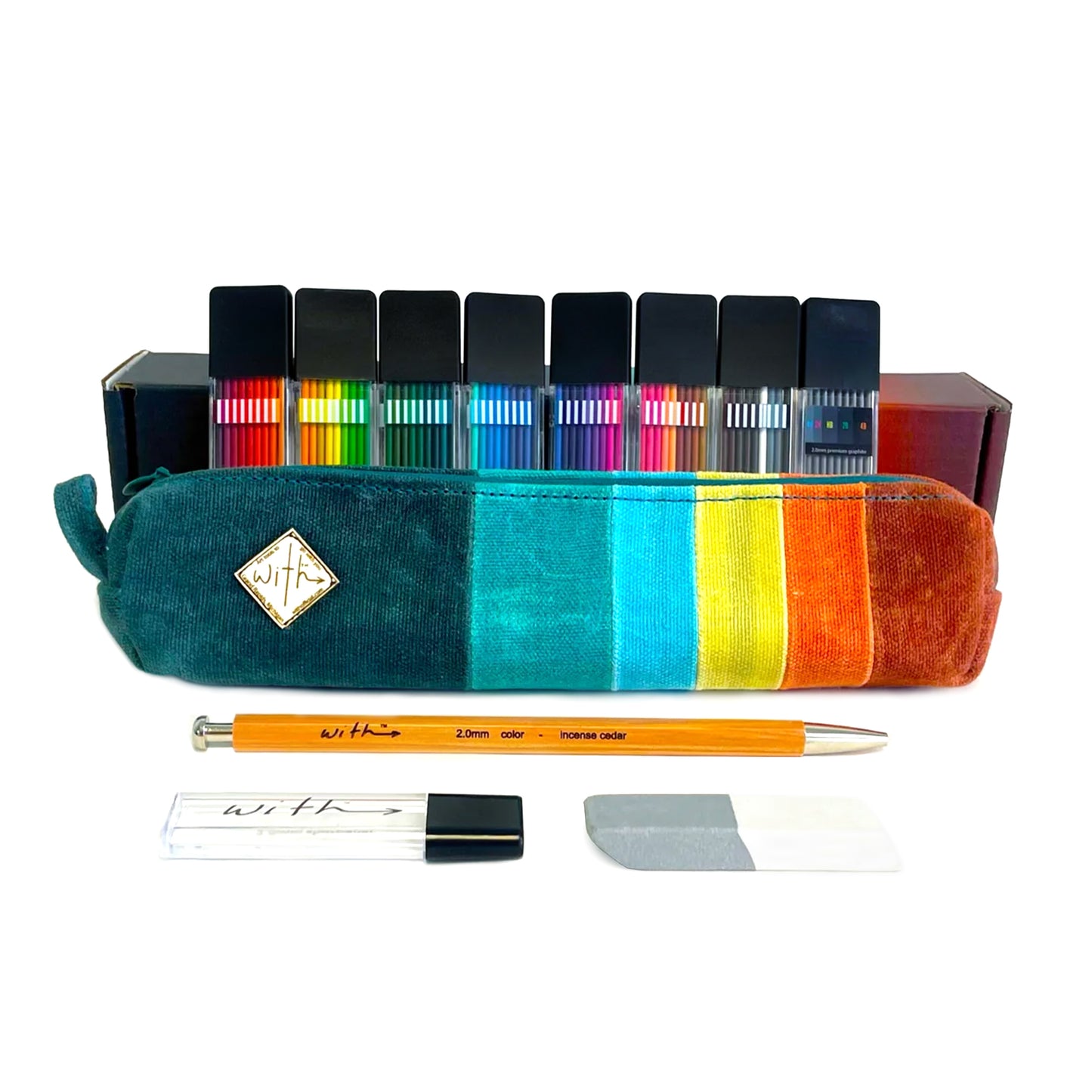 PRE-ORDER: 72 Lead Deluxe Colored Pencil Drawing Set by With