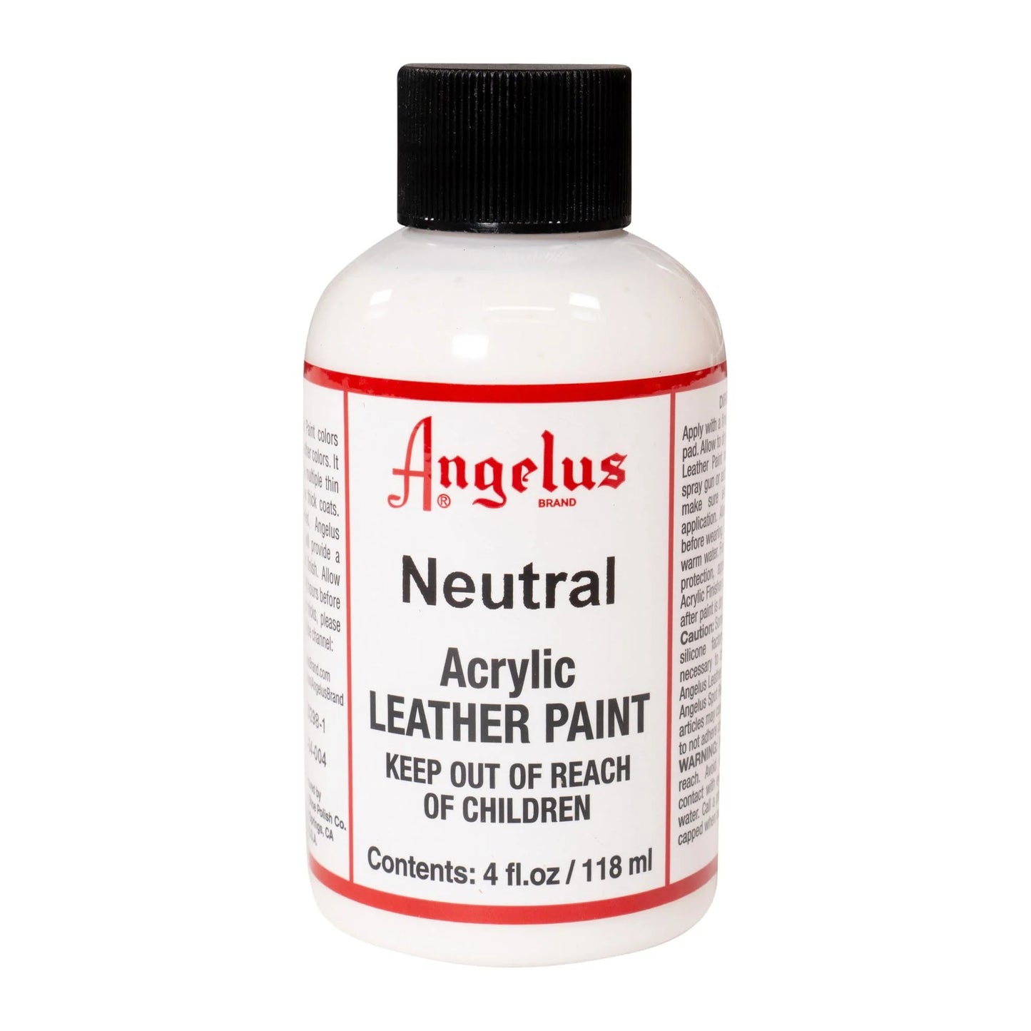 Pintura acrílica para cuero Angelus - 4 oz.