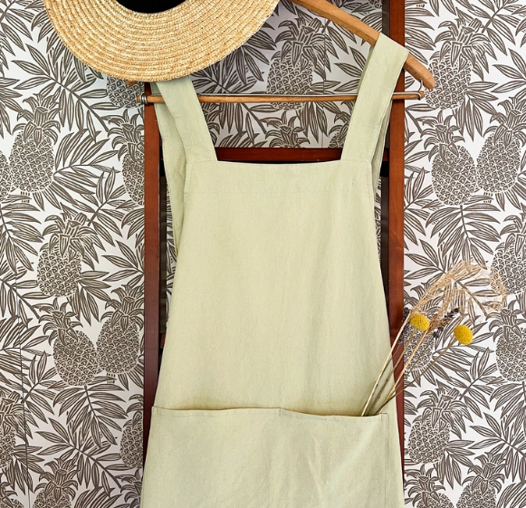 Cross Back Apron by Cate Paper Co.