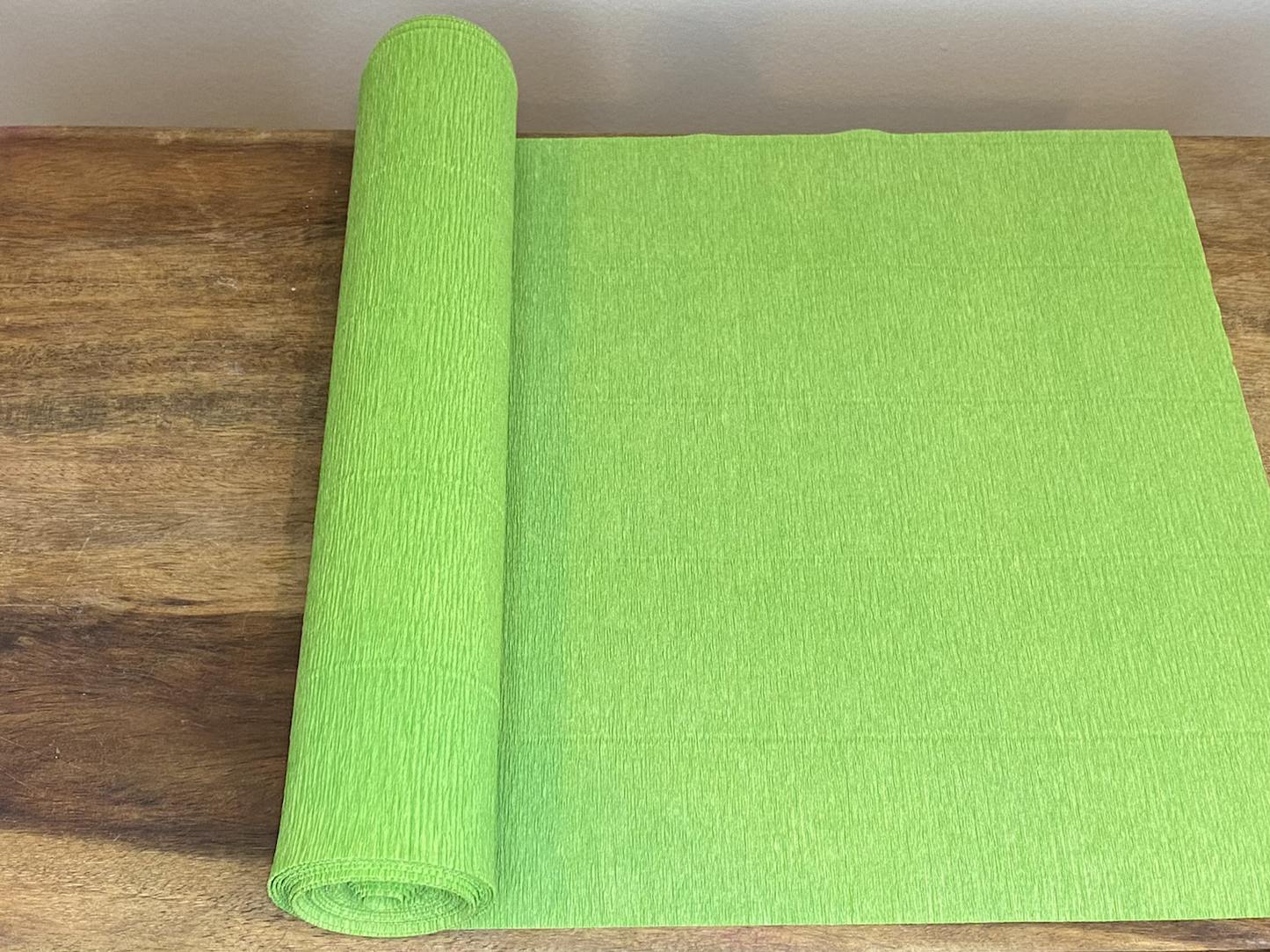 Light Green Crepe Paper