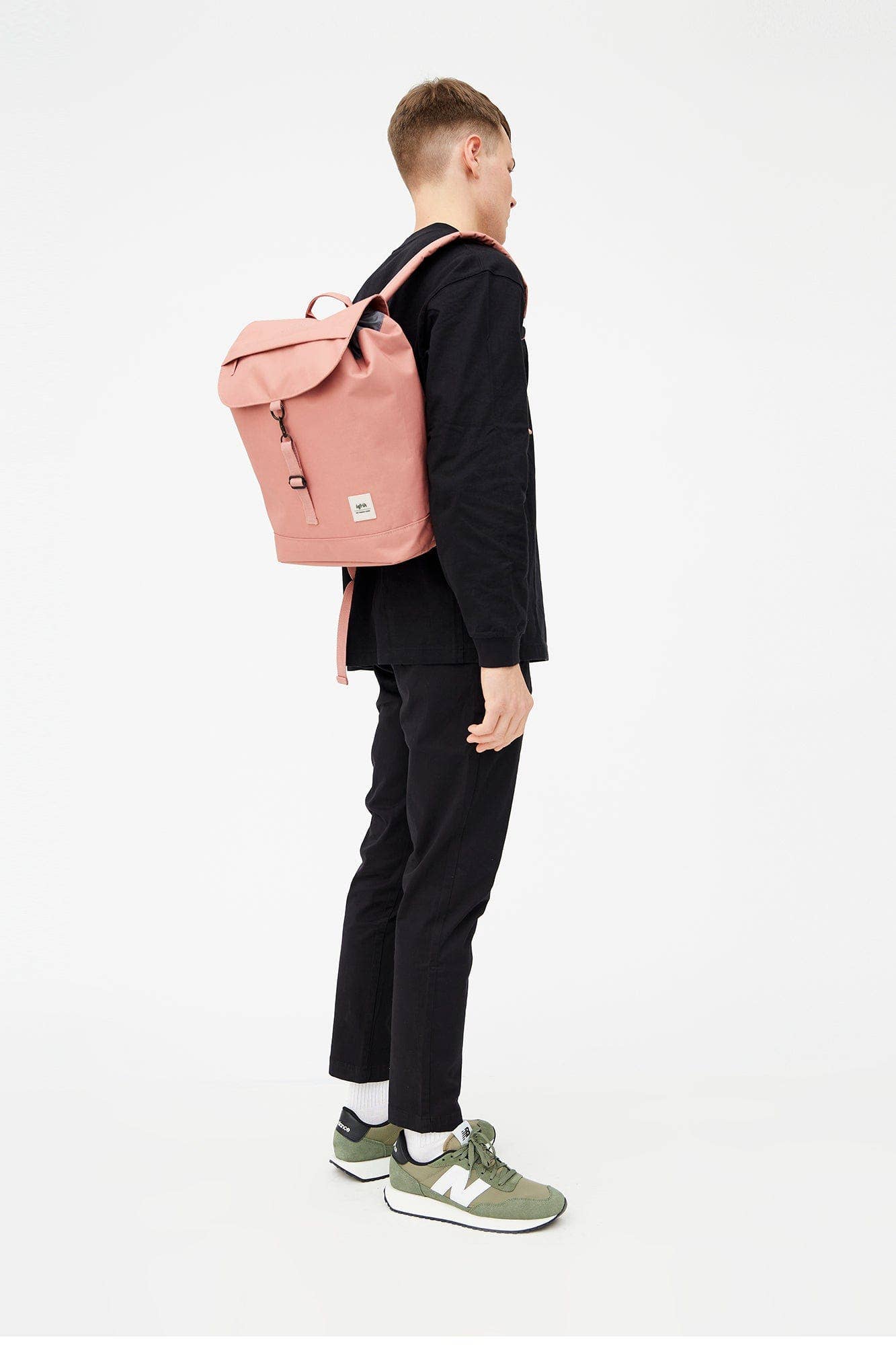 Scout Backpack in Dust Pink by Lefrik