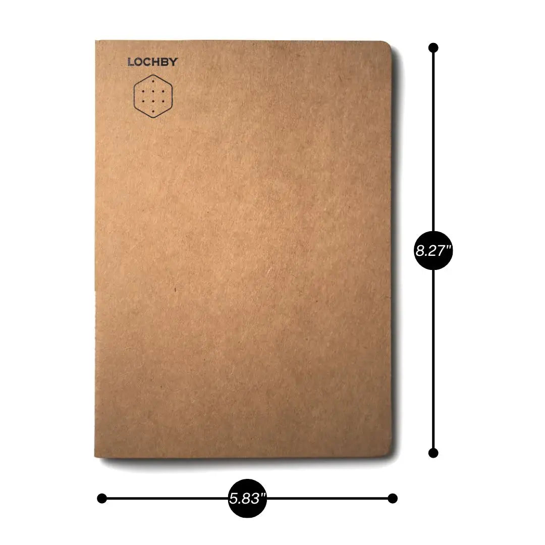 Tomoe River Notebooks by LOCHBY • Field Journal Size, A5