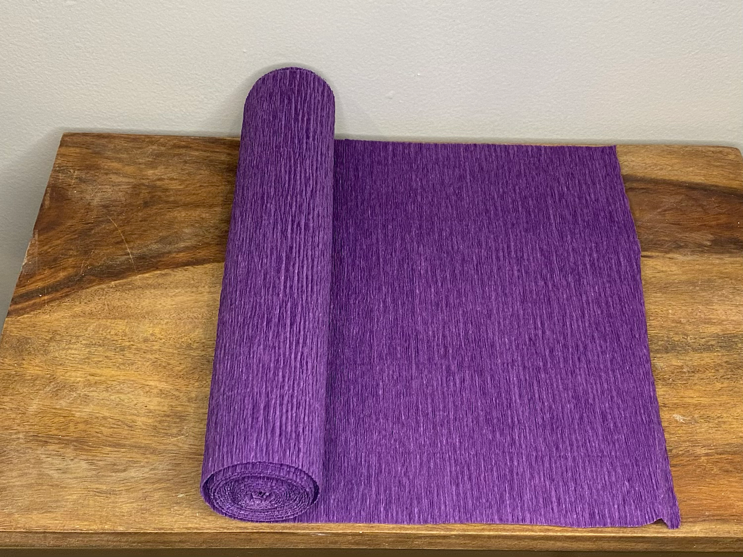 Dark Purple Heavy Florist Crepe