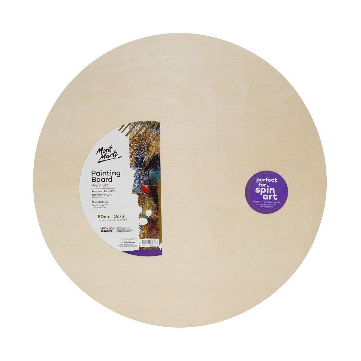 Painting Board Round Premium 50cm (19.7in)