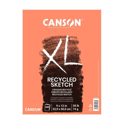 Bloc de dibujo reciclado Canson XL