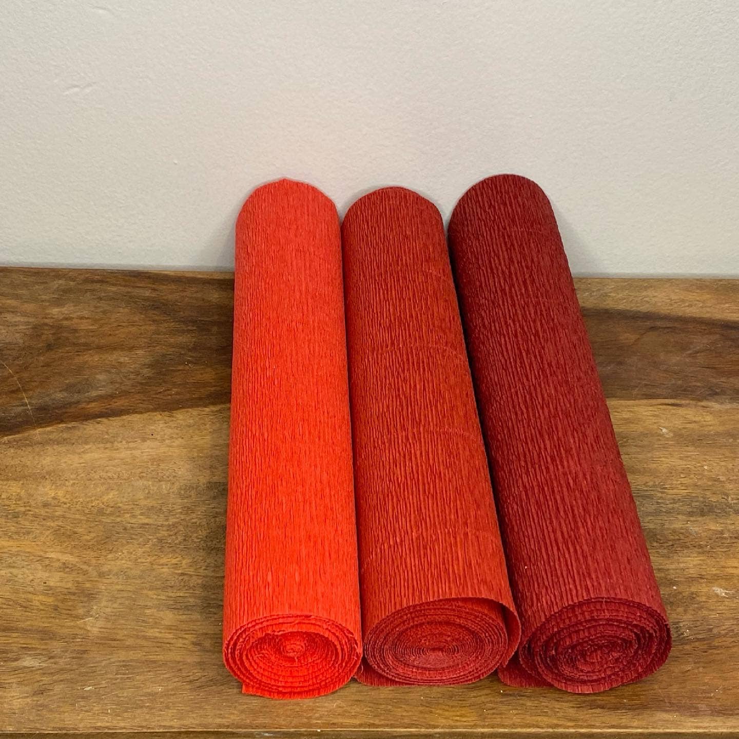 Burgundy Heavy Florist Crepe