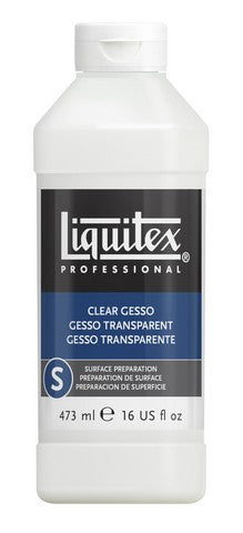 Gesso acrylique transparent Liquitex – 8 oz