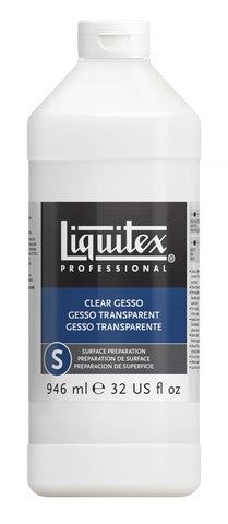 Gesso acrylique transparent Liquitex – 8 oz