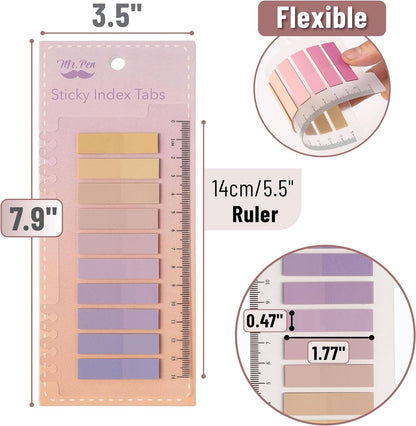 Mr. Pen Sticky Tabs - 3200 Pieces