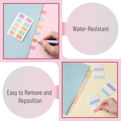 Mr. Pen Sticky Index Tabs - 500 Pieces