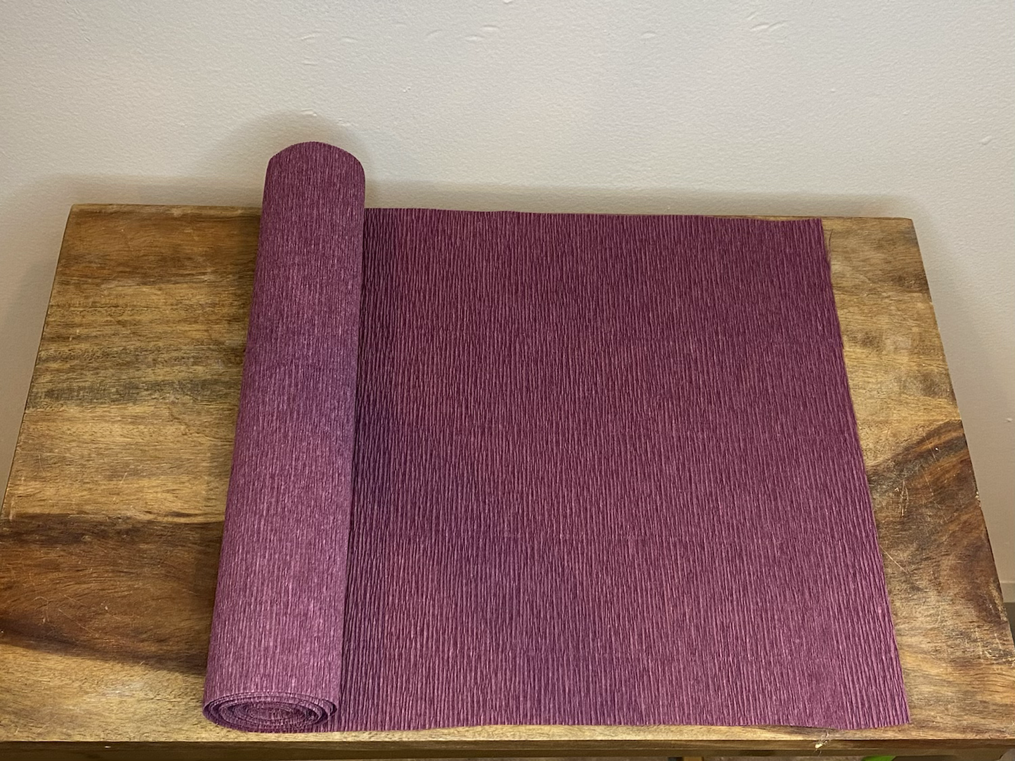 Plum Heavy Florist Crepe