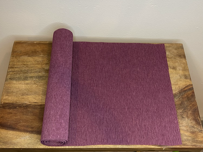 Plum Heavy Florist Crepe