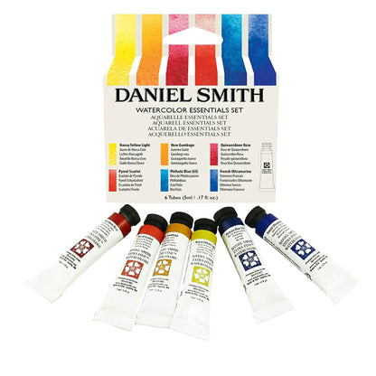 Ensemble essentiel d'aquarelle extra-fine Daniel Smith - 6 pièces