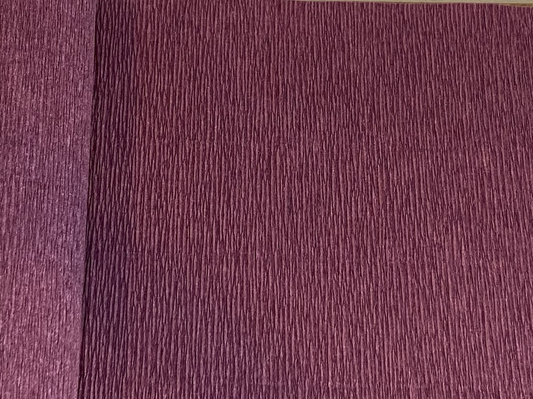 Plum Heavy Florist Crepe