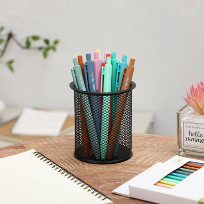 Mr. Pen 12-Pack Retractable Gel Pens with Colored Ink