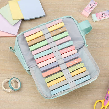 Mr. Pen Aesthetic Highlighters - 20 Chisel Tip Set