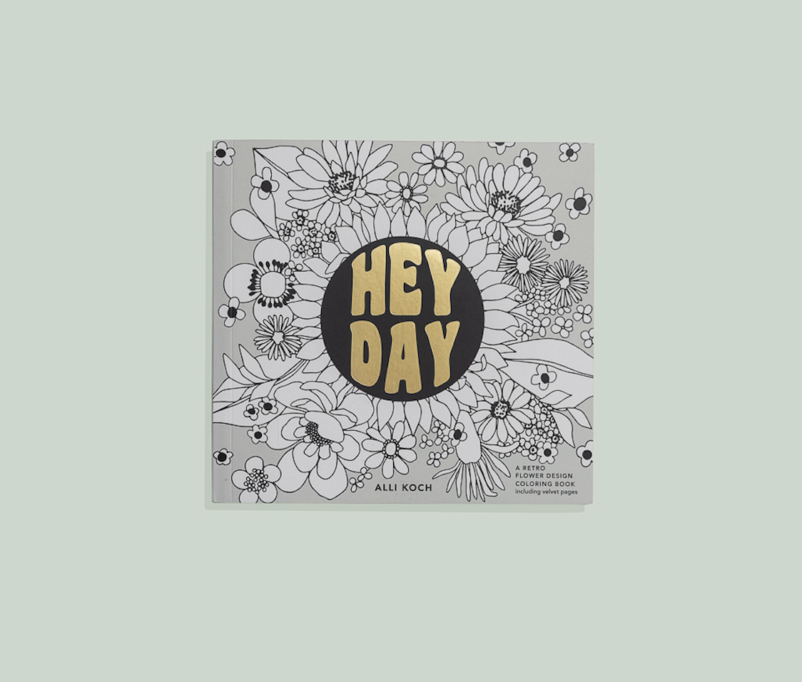 Heyday Mini Coloring Book (Stocking Stuffers)