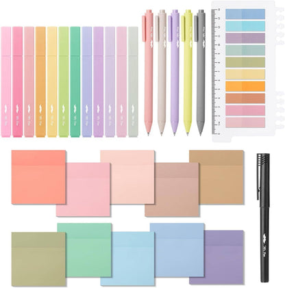 Mr. Pen Aesthetic Annotation Kit - Warm Pastels