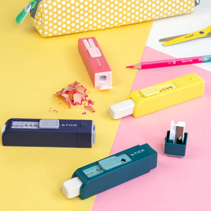 Milan Stick Sharpener & Eraser