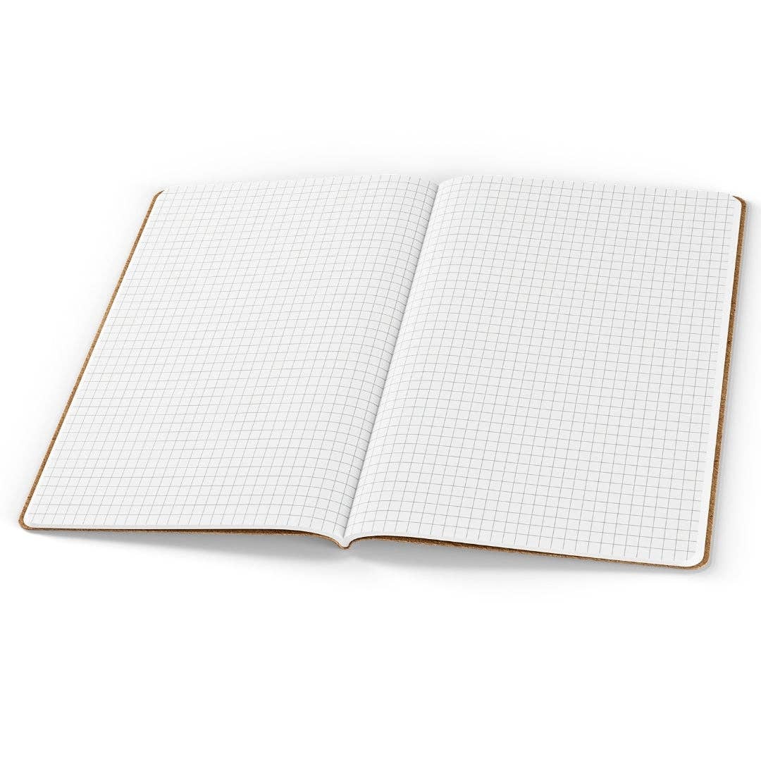 A5 Notebook with Tomoe River Paper by LOCHBY • Grid Pages