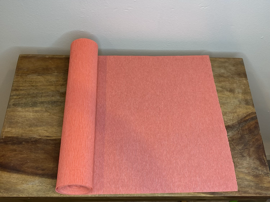 Salmon Heavy Florist Crepe