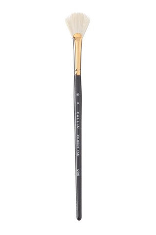 Callia Artist Paint Brushes - Filbert Fan