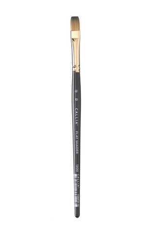 Callia Artist Paint Brushes - Flat