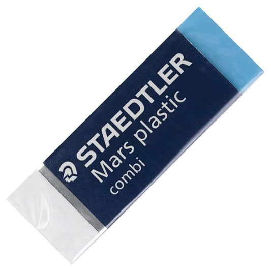 CLOSEOUT SALE - Staedtler Mars White Plastic Combi Eraser