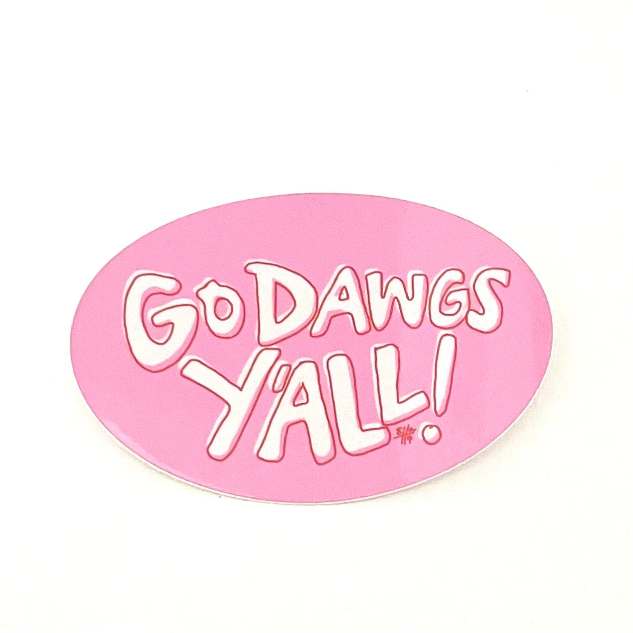 "Go Dawgs Y'all!" Sticker by EllaHop