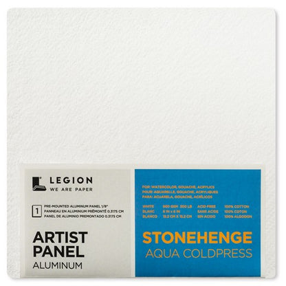 Stonehenge Aqua White Aluminum Panels