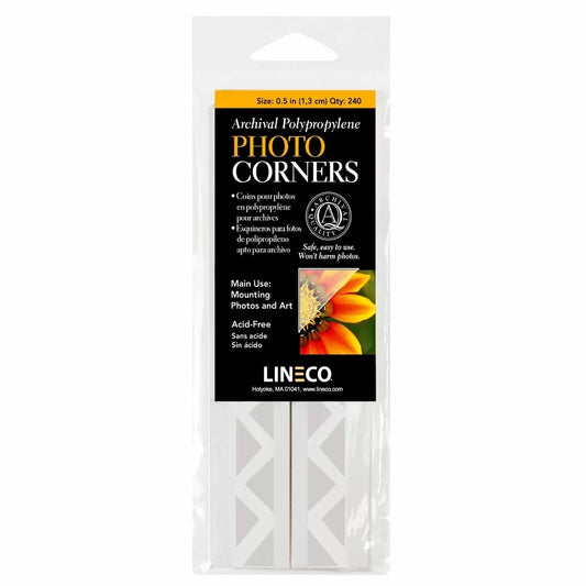 Lineco Archival Polyester Framers Corners / Mounting Corners