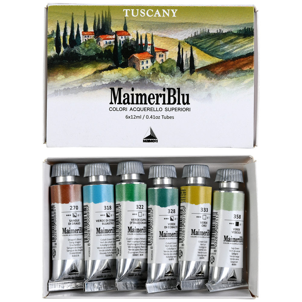 MaimeriBlu Pro Watercolor Sets - 6pk