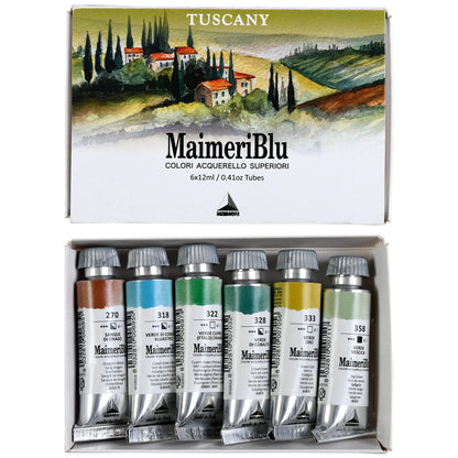 MaimeriBlu Pro Watercolor Sets - 6pk