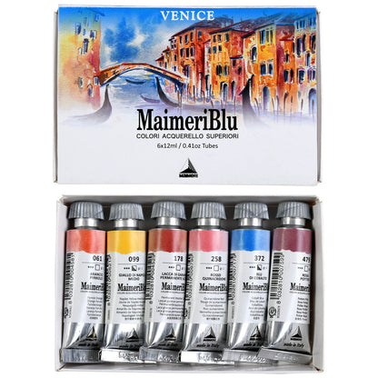 MaimeriBlu Pro Watercolor Sets - 6pk