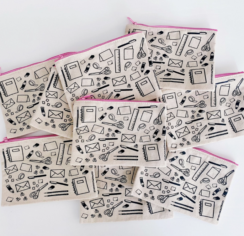 Cotton Canvas Pouch from The Paper + Craft Pantry