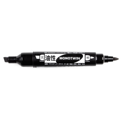 Tombow Mono Twin Permanent Marker - Fine & Chisel Tip