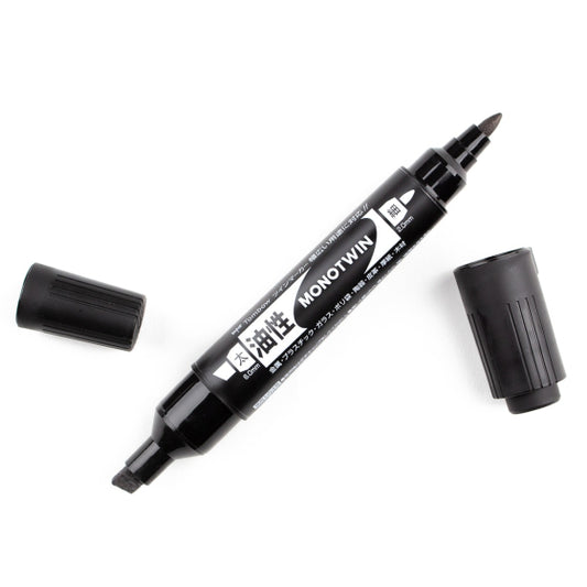 Tombow Mono Twin Permanent Marker - Fine & Chisel Tip