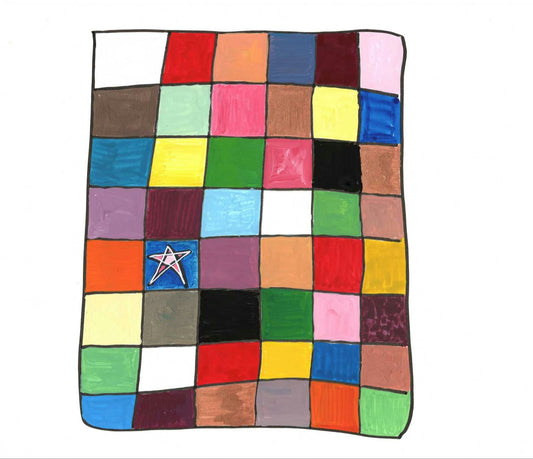 ★ 24 • "The Grid Star" by René Shoemaker