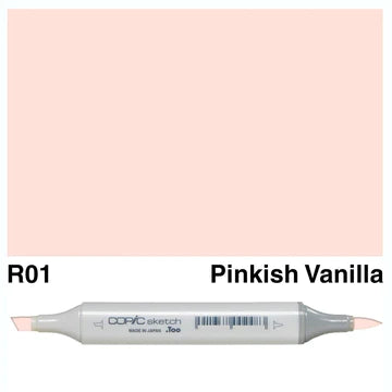 COPIC Sketch Dual-Sided Artist Marker - Warm - R01 - Pinkish Vanilla by Copic - K. A. Artist Shop