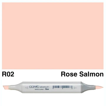 COPIC Sketch Dual-Sided Artist Marker - Warm - R02 - Rose Salmon by Copic - K. A. Artist Shop