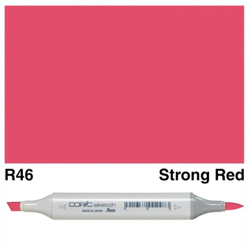 COPIC Sketch Dual-Sided Artist Marker - Warm - R46 - Strong Red by Copic - K. A. Artist Shop