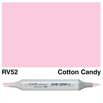 COPIC Sketch Dual-Sided Artist Marker - Warm - RV52 - Cotton Candy by Copic - K. A. Artist Shop