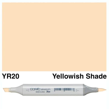 COPIC Sketch Dual-Sided Artist Marker - Warm - YR20 - Yellowish Shade by Copic - K. A. Artist Shop
