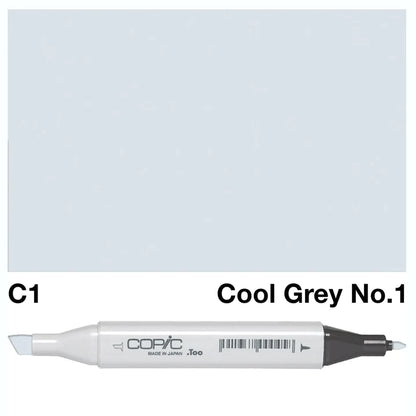 COPIC Classic Dual-Sided Artist Markers - C1 - Cool Gray No. 1 by Copic - K. A. Artist Shop