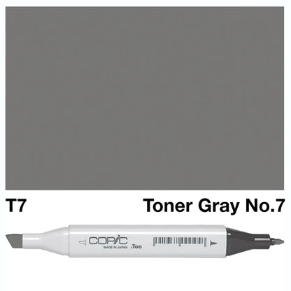 COPIC Classic Dual-Sided Artist Markers - T7 - Toner Gray No. 7 by Copic - K. A. Artist Shop