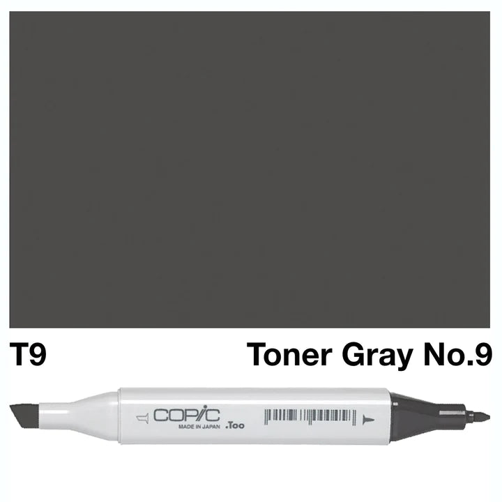 COPIC Classic Dual-Sided Artist Markers - T9 - Toner Gray No. 9 by Copic - K. A. Artist Shop