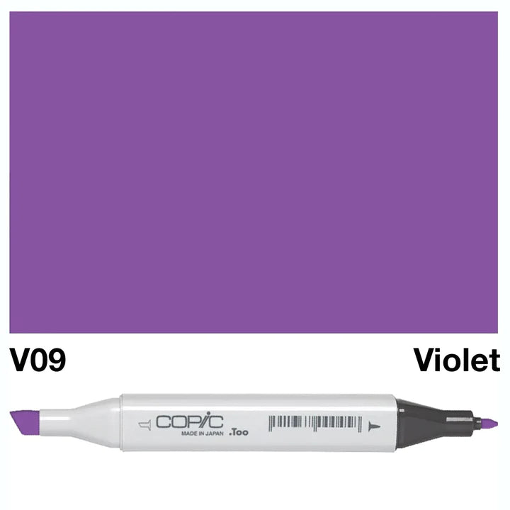 COPIC Classic Dual-Sided Artist Markers - V09 - Violet by Copic - K. A. Artist Shop
